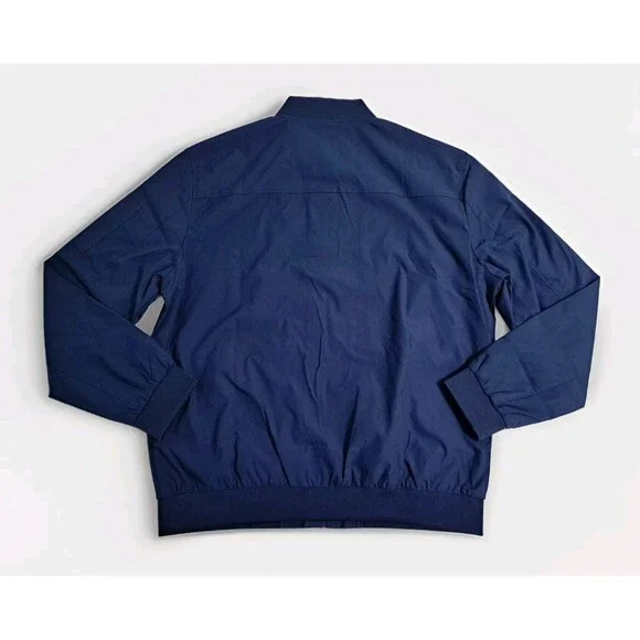 TBY Outdoor Basic Jacket Zip Coat Men's Large Blue Travels Together With You TRR - Picture 8 of 11
